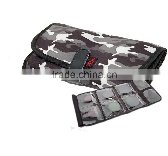 ONE OC-P1 series Neoprene and Clear Plastic 8 Pocket Filter Pouch Filter Bag