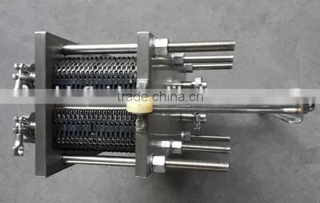 stainless steel plate heat exchanger machine