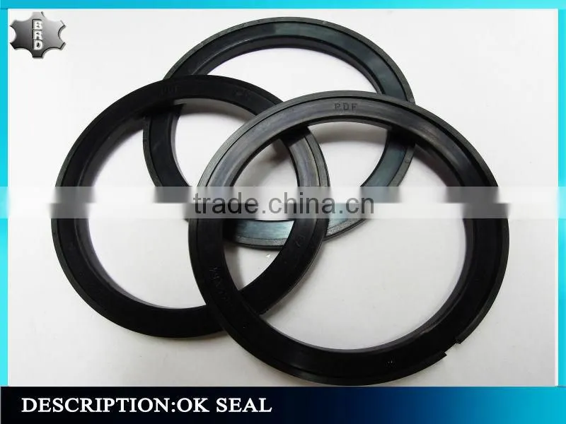 high quality PTFE+NBR OK seal NBR seal for excavator