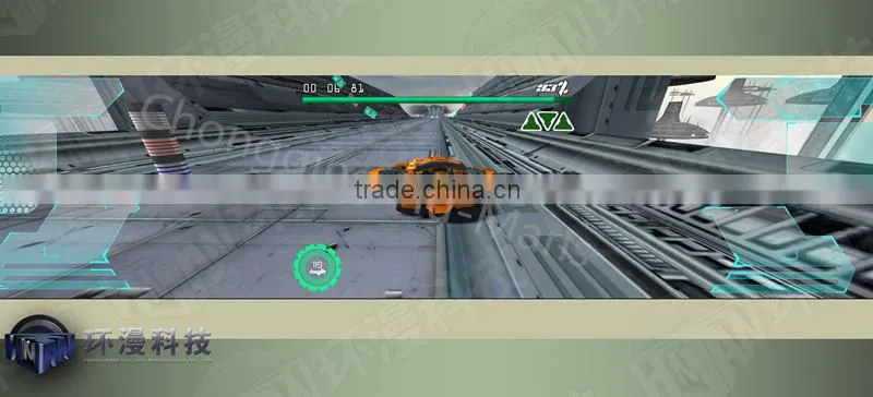 Chinese Supplies 3DOF Car Racing Game Machine