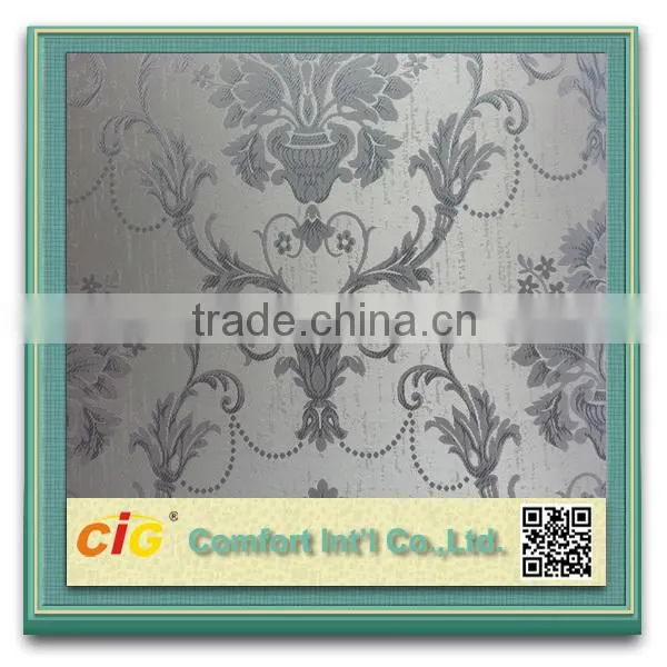 Hot Sale Textile Wallpaper of 280cm for Decoration flower wallpaper