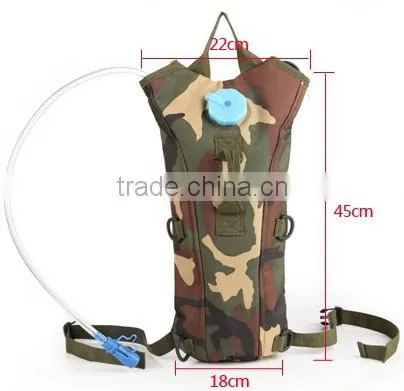 Outdoor camouflage hump tactical military water backpack