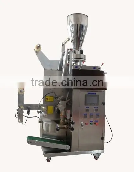 DXDC-6 flat tea bag (with string and tag) packing machine for nylon cloth