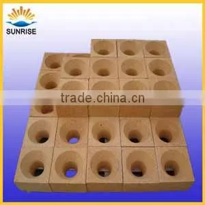 low porosity fireclay brick for glass furnace