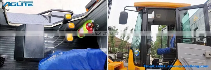 forklift loader for cross-country road ce certification