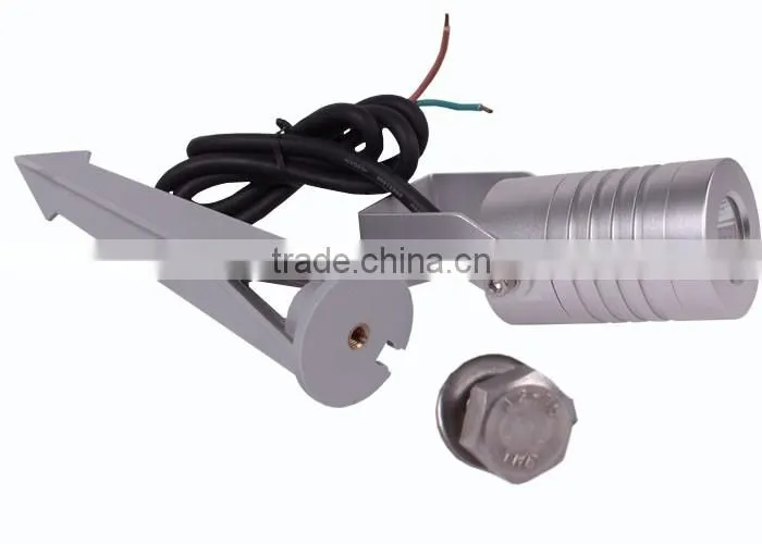 Black Outdoor LED Lighting Garden IP67 Water Resistance For Patio