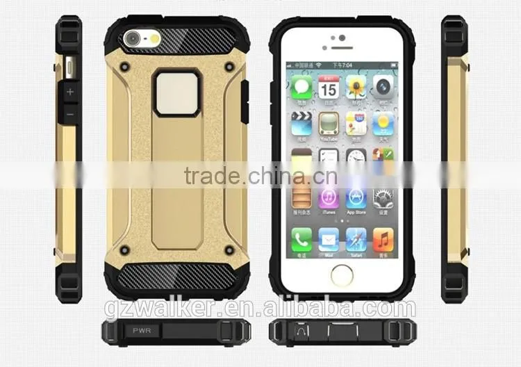 wholesale hard mobile phone Pc and Silicone phone case 2 in 1 style for 6s 6plus S7 S7 edge