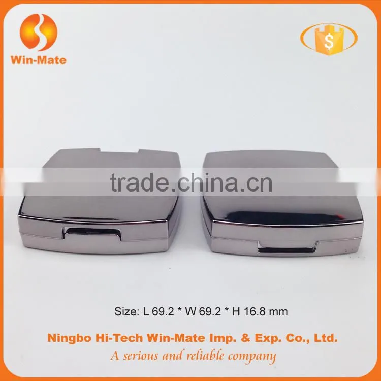 Make your own brand single color durable empty foundation powder case