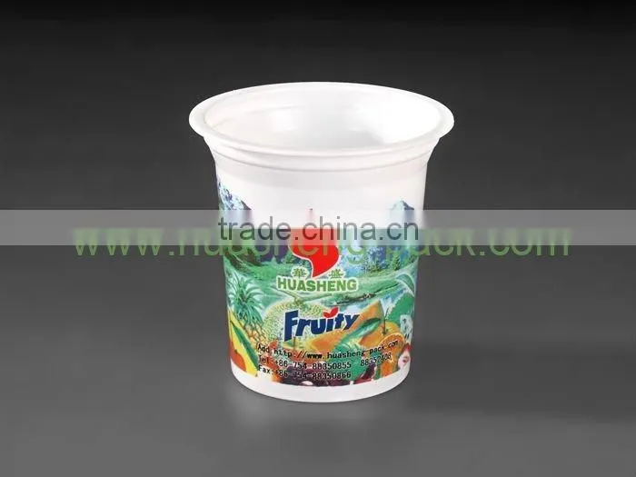 Custom PP Yoghurt Cup,Plastic Yogurt Cup