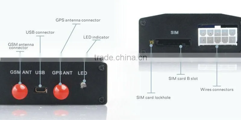 GPS tracker location finder data logger voice monitor SOS/engine ignition alert