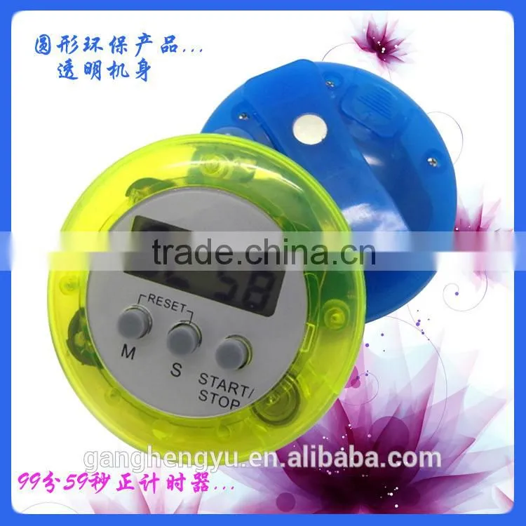 Factory electronic transparency round shape timer