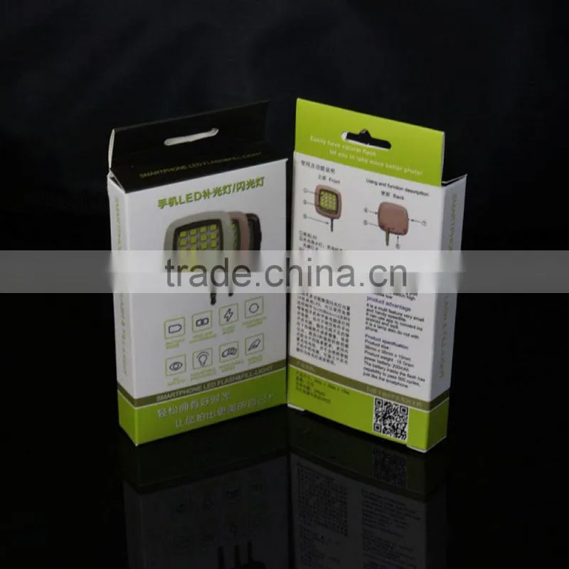 Mini Portable 16 LED Camera Fill-in Flash Selfie Light For Cell Phone Tablet