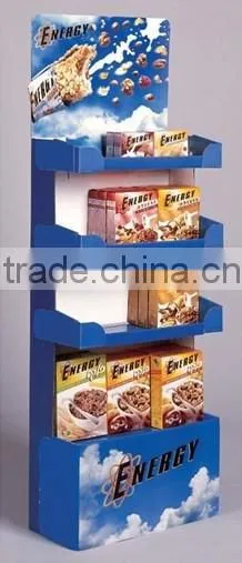 Floor Paper Point Of Sale Display , Point Of Sale Display For Foods