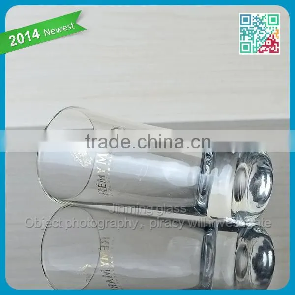 2015 Top selling thick bottom shot glasses machine blown Popullar vodka short glass cup