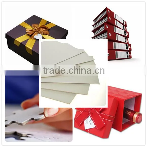 Dongguan factory laminated grey board puzzel sheet paper