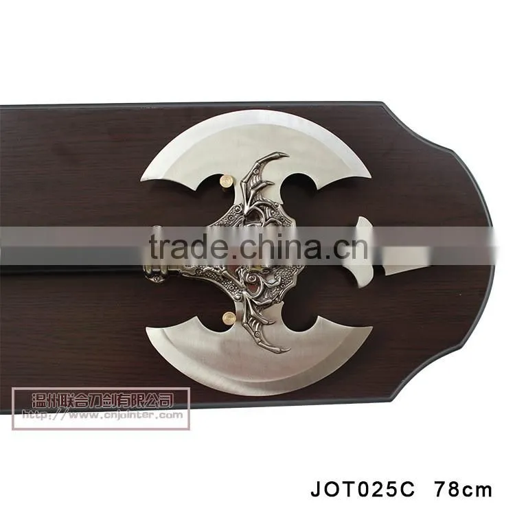 Wholesale fantasy axe skull axe double edge JOT025C