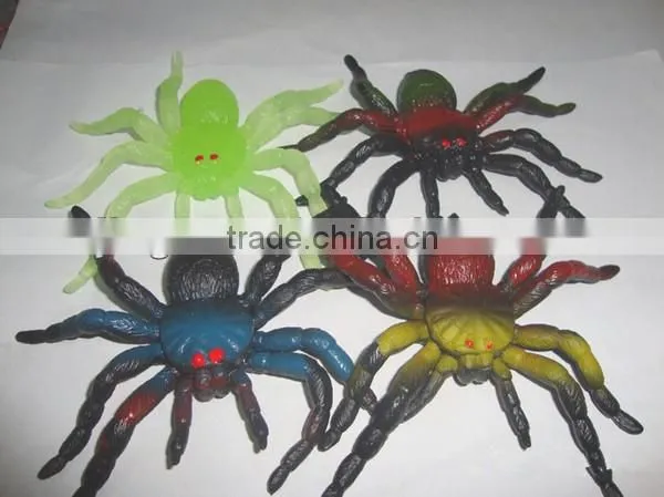 Spider Plastic Animal Toys For Halloween Party