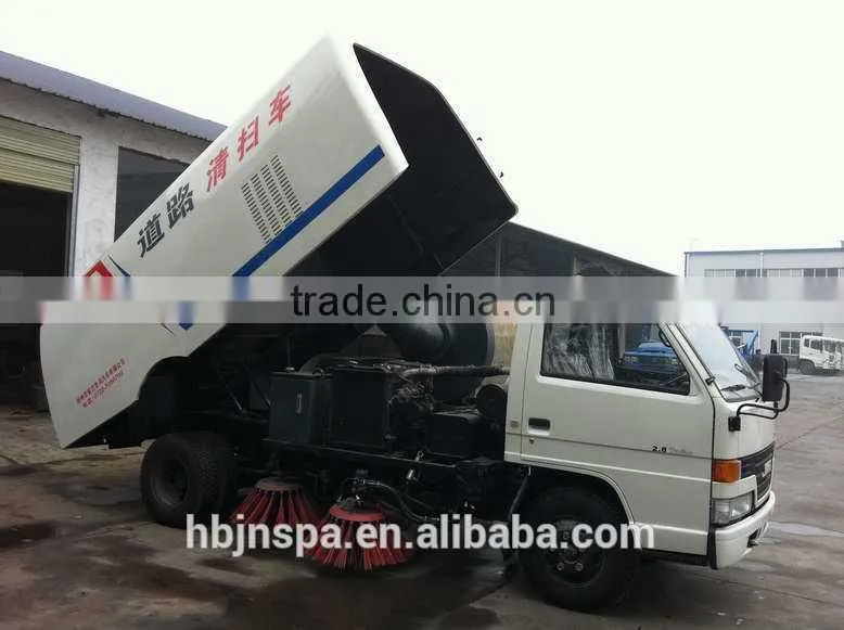 good quality JMC road sweeping truck