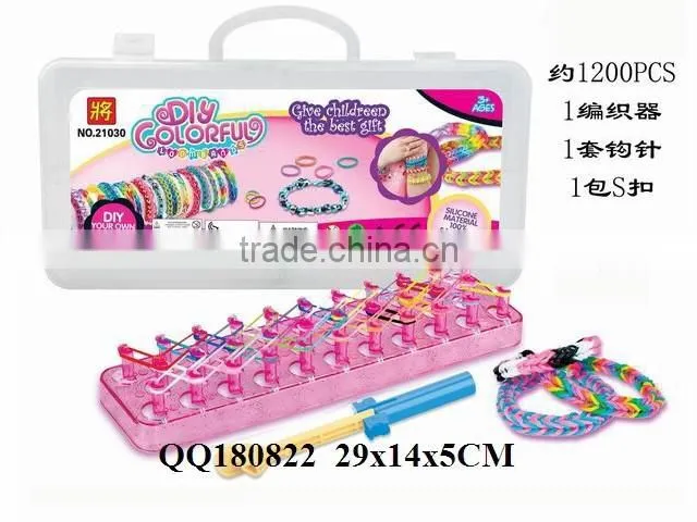 DIY loom bands set fashion loom band set rubber loom bands