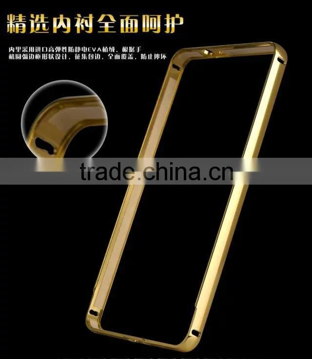 Luxury Metal Aluminum Bumper Mirror Phone Case For Huawei Mate 7