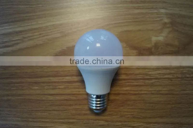 Stock lamp CE ROHS 5W 7W Dimmable E27 LED energy lighting A60 no flicking led bulb