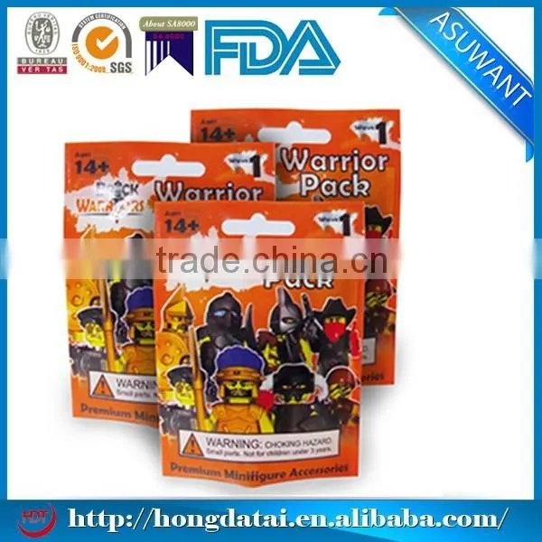 Euro Hole Eco Friendly Custom Design Plastic Toy Bags
