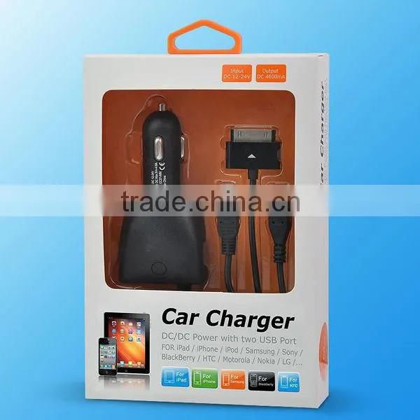 New items !! Electric Type and Mobile Phone Use multi usb ports car charger