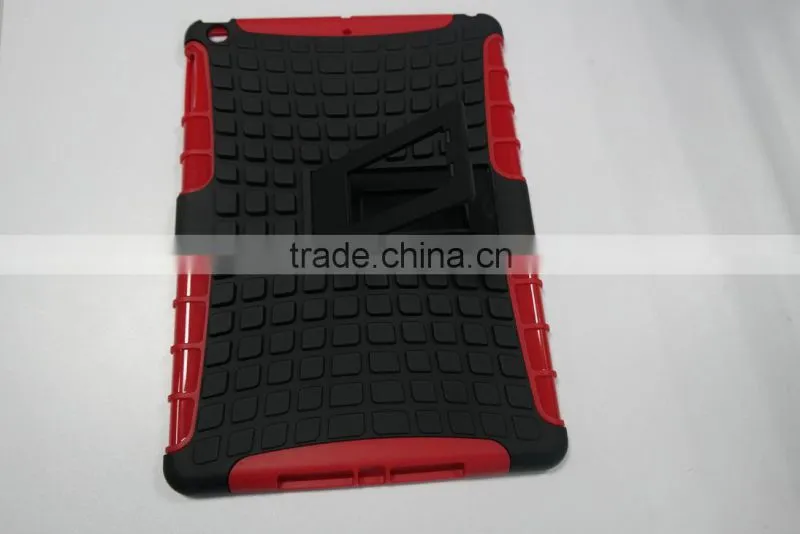 TPU and PC Case with stander for Ipad5/Ipad Air