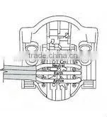 clipsal style SAA 413QC surface socket quick connect/413QC outlet socket