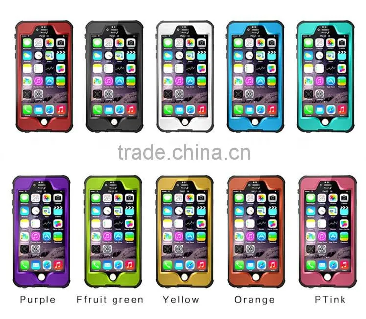 Shock Absorbing Case Heavy Duty Tough Cover for Iphone6, For Iphone 6 Waterproof Case