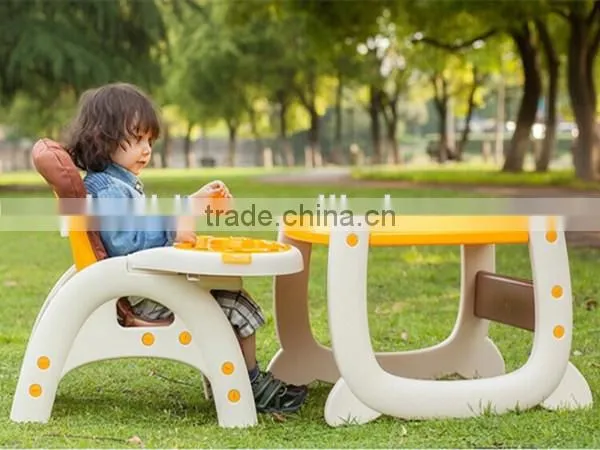 Baby chair children chair plastic study table and chair set