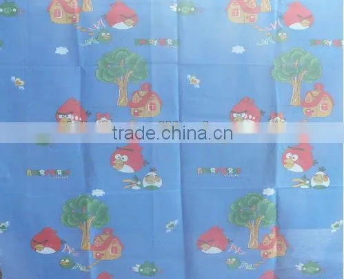 Cartoon printed mesh fabric polyester