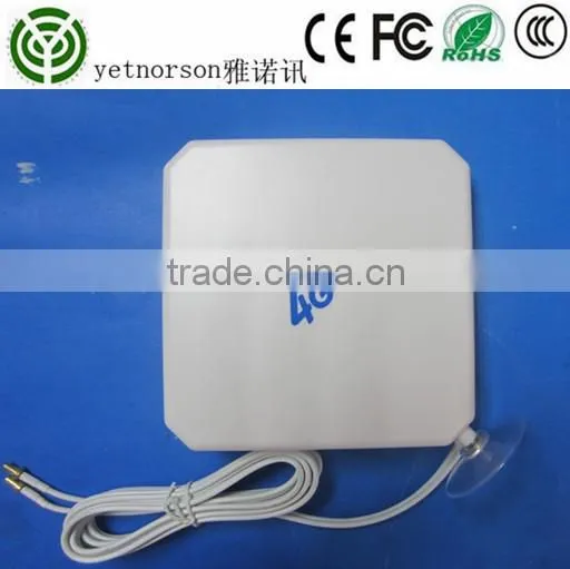 High quality GSM GPRS 3G 4G LTE SMA two Cable external Antenna 791- 2690MHz Booster for 4g Signal