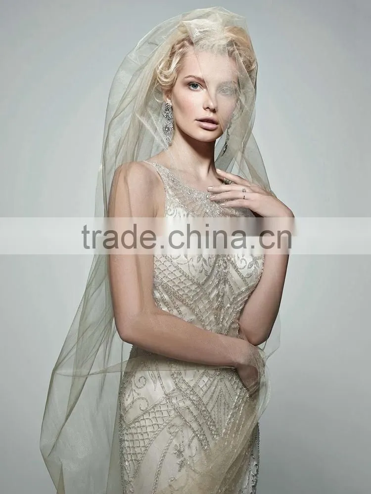 china wholesale new design muslim wedding dress