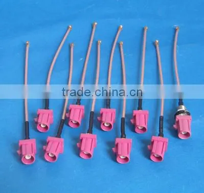 Fakra H to IPEX adapter cable RG178