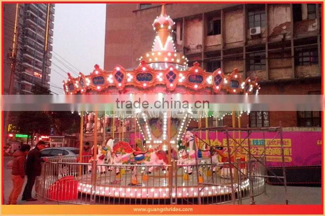 amusement park design merry go round ride for kids