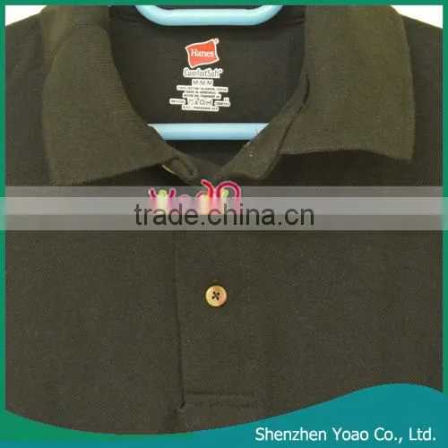 Hanes ComfortSoft Cotton high quality polo shirt Black M