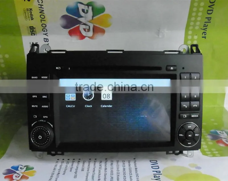 2 DIN Auto car radio for Mercedes-Benz B200 DJ7070