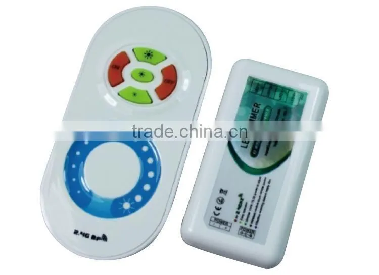 12V~24VDC 20~30m remotecontrol distance 2.4G RGB wireless touch controller/Dimmer for led light