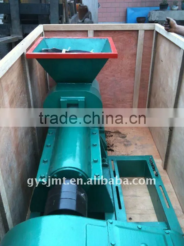 Charcoal dust rods extruder machine