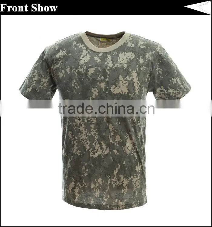 army military camouflage t shirt for men