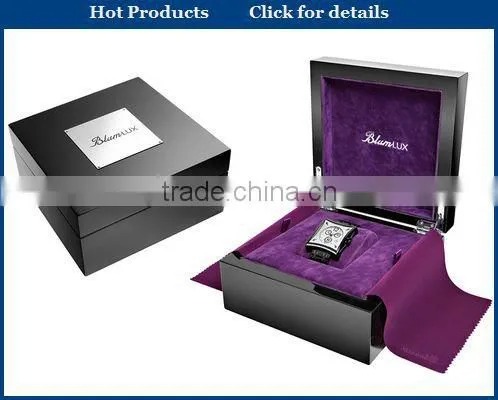 High Quality Customized Made-In-China Luxury Wooden Watch Box For Watches Display