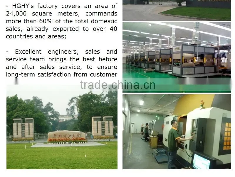 large capacity egg tray machine production line fully automatic wholesale from China industry first factory HGHY easy to operate