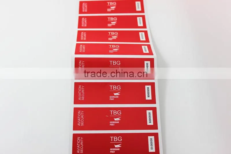 Ultra destructible vinyl label material printing paper sheets