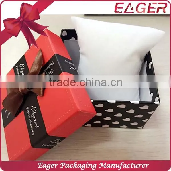 Watch paper box with lid, gift box paper for watch