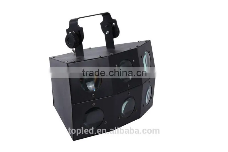Color Changing RGB 45W DMX Sound-activated LED Disco Light