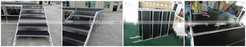 Outdoor event lightweight 1m x 1m smart stage design for sale
