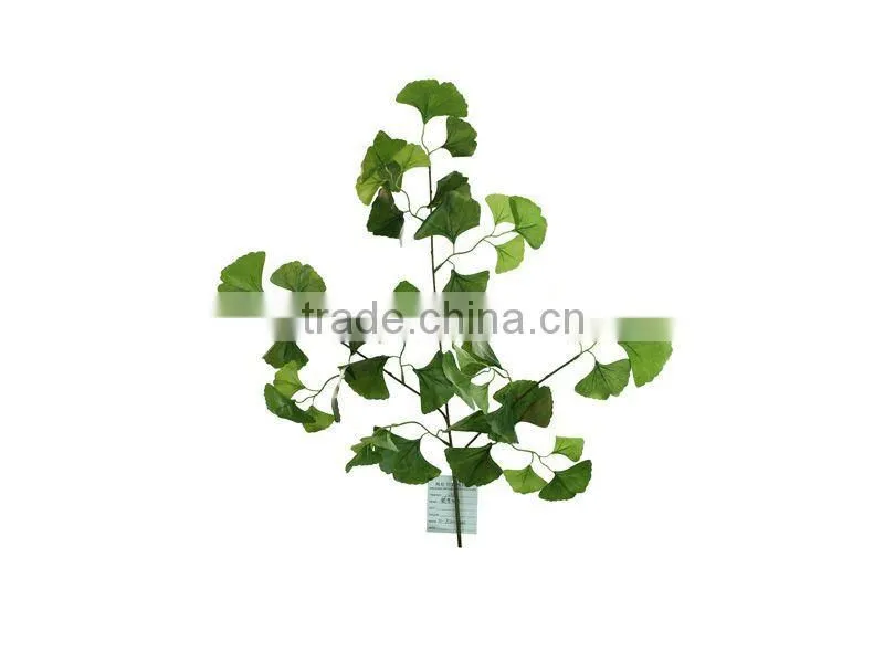 Artificial ginkgo leaves