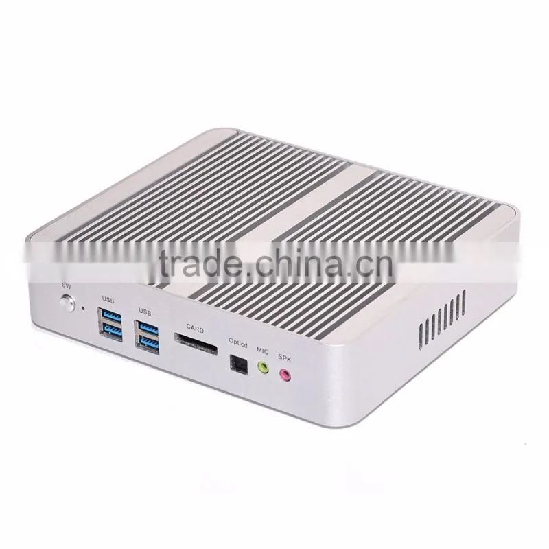 Factory price Intel Celeron i5 4258U Desktop 2.4GHZ turo2.9G mini pc hdmi i5 12V windows WiFi HDMI VGA USB 3.0 HD 4K resolution
