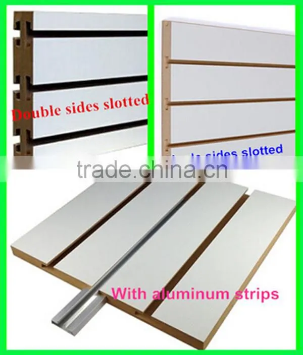 Wooden Slotted Slat Wall Wholesale Wood Panel